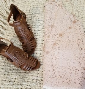 Monteau lace mini dress